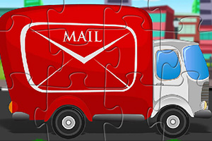 邮政卡车拼图