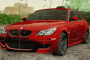 宝马M5E60轿车拼图