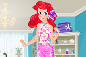 人鱼公主漂亮礼服