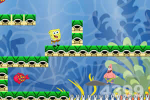 海绵宝宝爱捕鱼