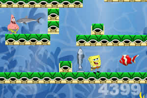 海绵宝宝爱捕鱼