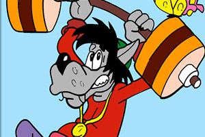 兔子等着瞧填颜色