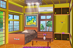 明亮温馨的小屋逃脱