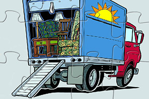 运货车拼图