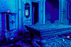 逃离废弃的房子