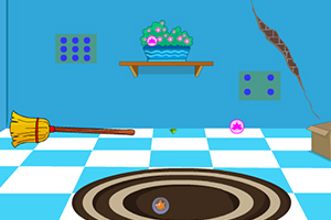 普通的蓝色小屋逃脱