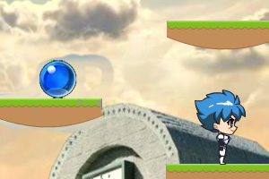 深蓝少年向上冲