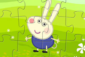 可爱小兔拼图