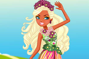 拇指姑娘的盛夏装扮