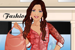 时尚博主的装扮