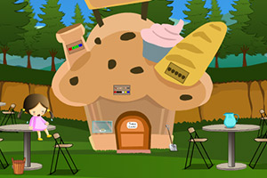 饥饿的小女孩逃脱