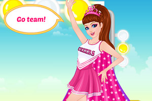 芭比变身啦啦队长