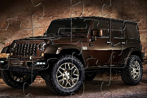 吉普越野车拼图