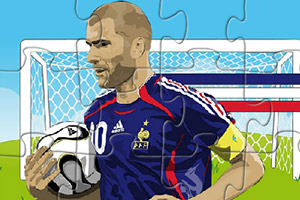 球星齐达内拼图