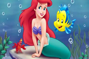 人鱼公主海底找数字