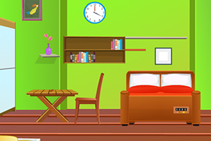 整洁的现代小屋逃脱