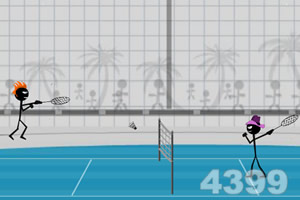 超级火柴人羽毛球