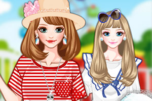 拿着棉花糖的女孩