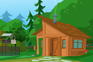 花园外的房子逃脱