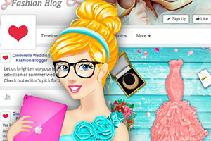 灰姑娘婚纱时尚博客