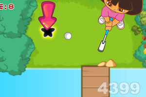 朵拉爱打高尔夫球