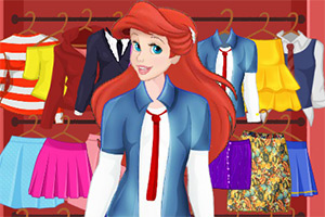 美人鱼的大学装扮