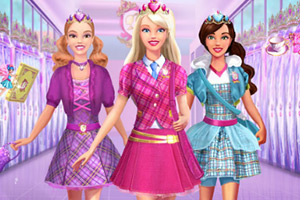 芭比公主的校服