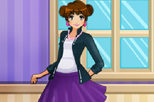 青春少女甜美风