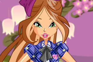 弗洛拉的全新装扮