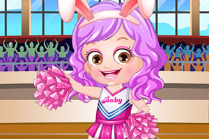 可爱宝贝拉拉队装扮