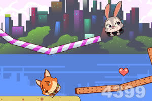 兔朱迪找狐尼克