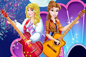 迪士尼公主的演唱会