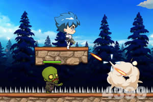 深蓝少年勇闯僵尸岛