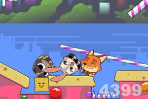 兔朱迪找狐尼克选关版