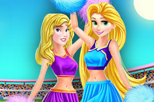 迪士尼公主当拉拉队