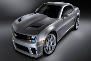 银色雪佛兰拼图