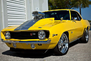 黄色雪佛兰拼图