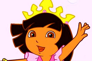 朵拉美人鱼填色