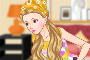 美丽勤劳的女孩