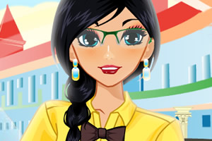 大学女孩美容院