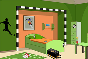 足球卧室逃脱
