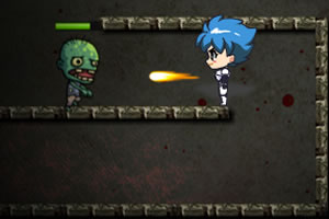 深蓝少年大闯僵尸迷宫