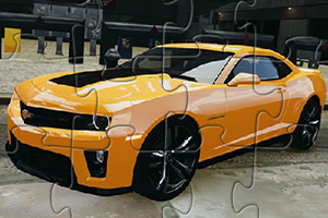 科迈罗轿车拼图