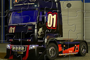 雷诺牵引车拼图