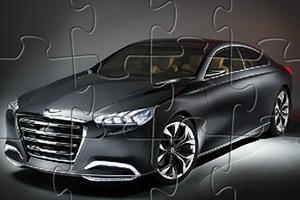 现代进口轿车拼图