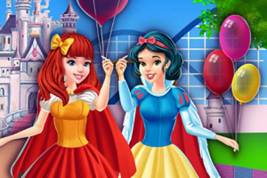 公主在迪斯尼乐园