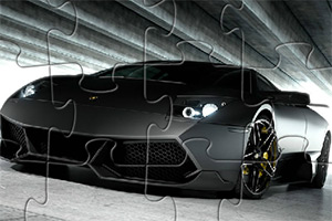 拼兰博基尼跑车