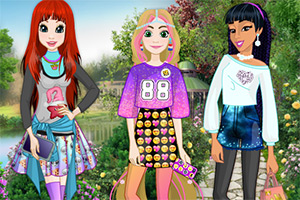 可爱女生出游记