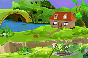 逃出茂密的森林小屋