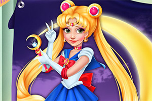 长发公主模仿水冰月